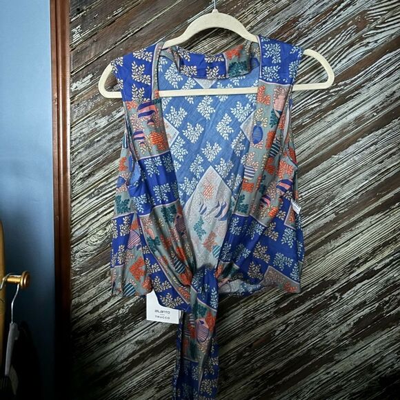 Ailantro & Trucco Azari knotted tank NWT - Picture 4 of 8